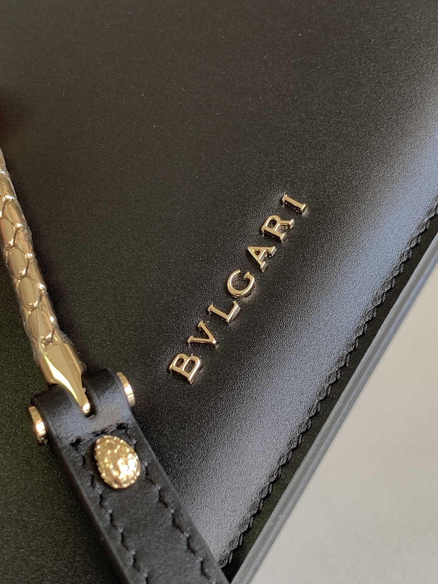 Bvlgari Serpenti Forever Small Crossbody Bag Black